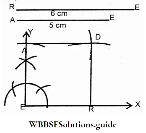 WBBSE Solutions For Class 7 Maths Chapter 21 Construction Of Quadrilateral Rectangle READ