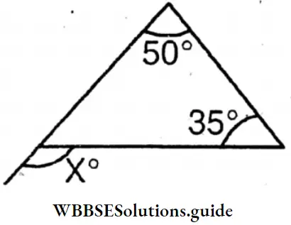 WBBSE Solutions For Class 8 Chapter 16 Verification Of The Relation Between The Angles And The Sides Of A Triangle Measurement Of Each Of The Exterior Angle 2