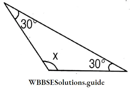 WBBSE Solutions For Class 8 Chapter 16 Verification Of The Relation Between The Angles And The Sides Of A Triangle Missing Angle From The Triangle 2