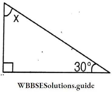 WBBSE Solutions For Class 8 Chapter 16 Verification Of The Relation Between The Angles And The Sides Of A Triangle Missing Angle From The Triangle 3